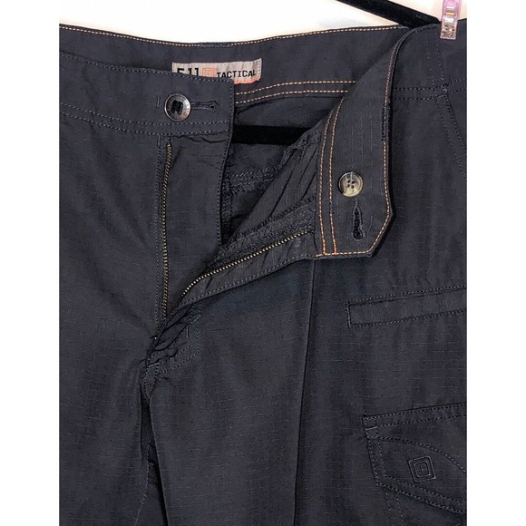 Women's 5.11 Tactical Fast-Tac Cargo Pants Size 18 Ripstop EMS Police Charcoal - Picture 5 of 10